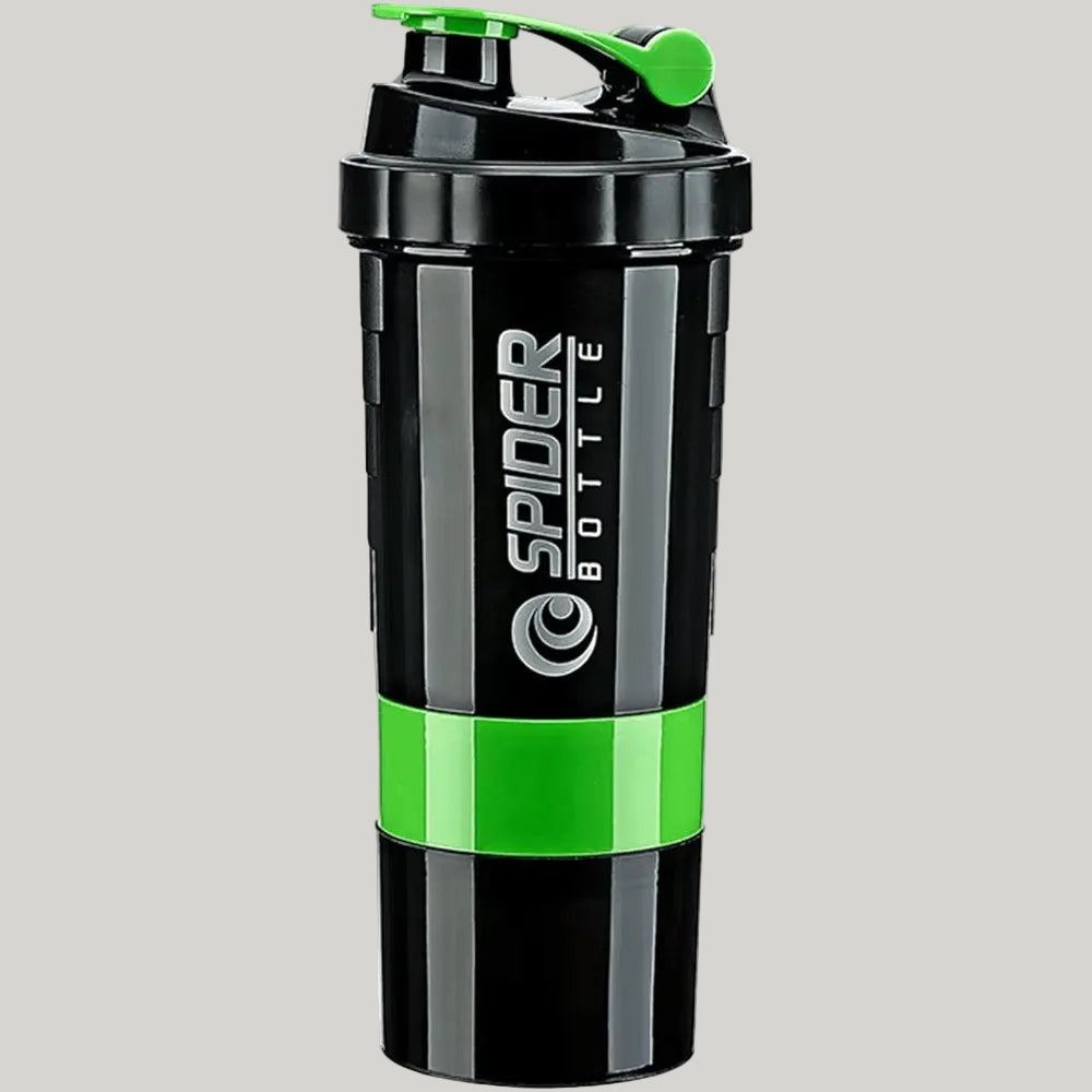Three-Layer Protein Shaker Bottle