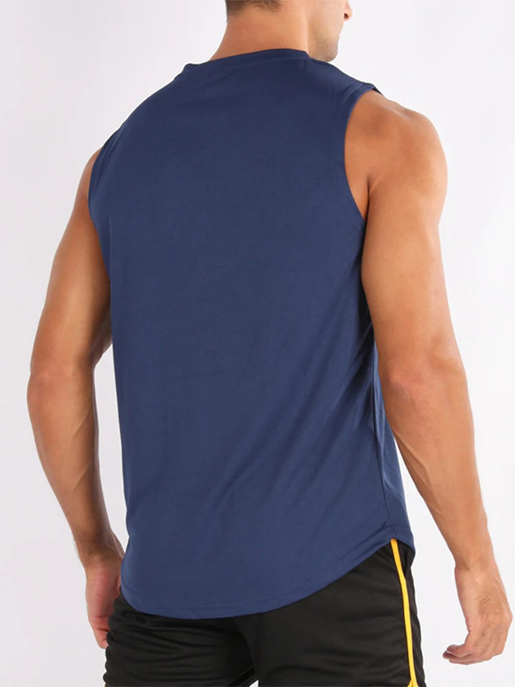 Quick-Dry Mesh Gym Vest