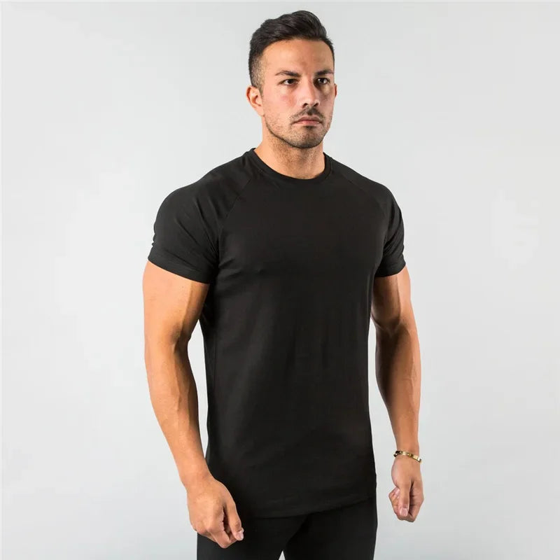 Slim-Fit Quick-Dry Gym T-Shirt