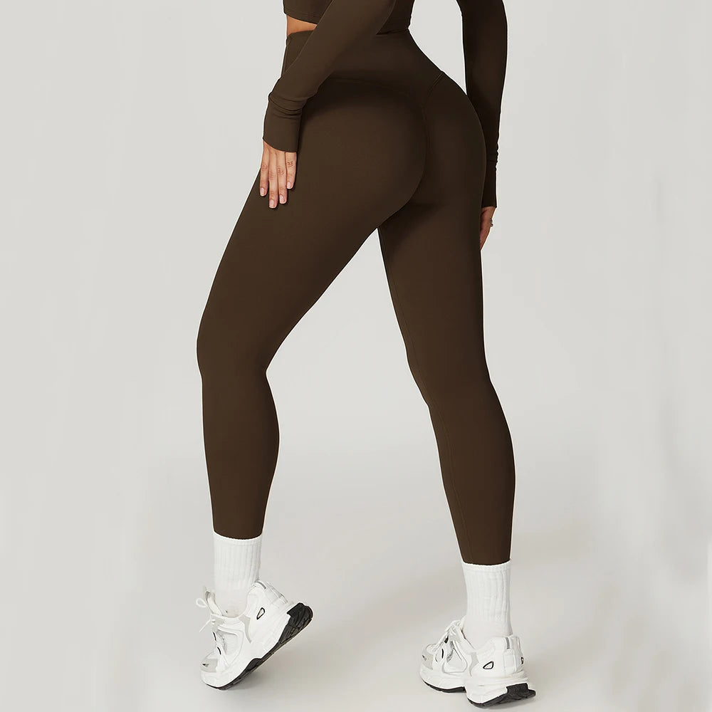 High-Waist Scrunch Butt Leggings