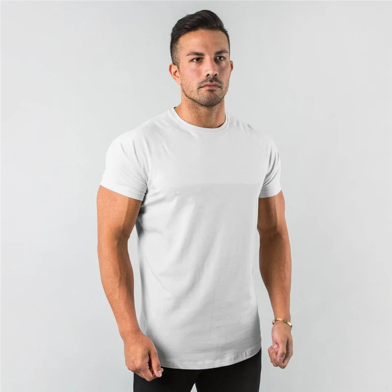Slim-Fit Quick-Dry Gym T-Shirt