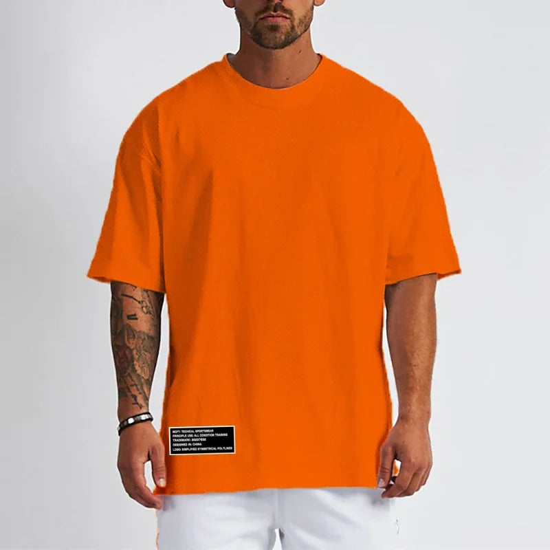 Oversized Mesh Gym T-Shirt
