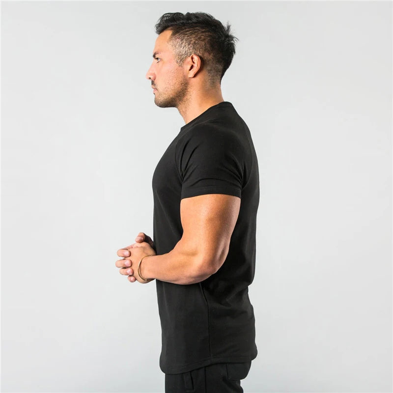 Slim-Fit Quick-Dry Gym T-Shirt
