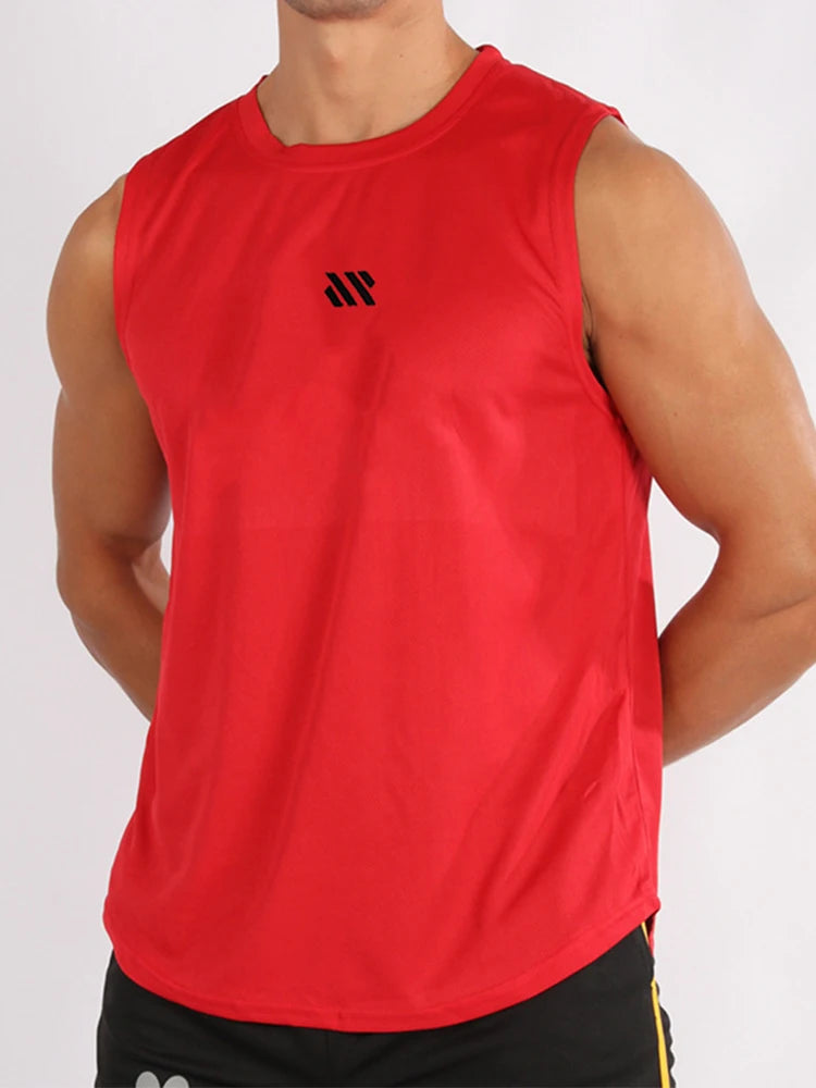 Quick-Dry Mesh Gym Vest