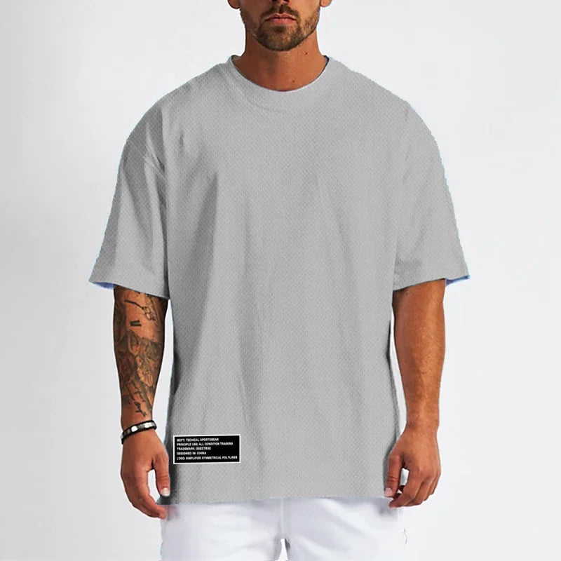 Oversized Mesh Gym T-Shirt