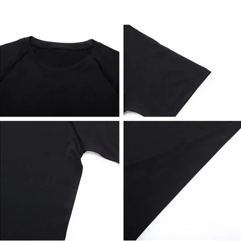 Quick-Dry Elastic Compression T-Shirt