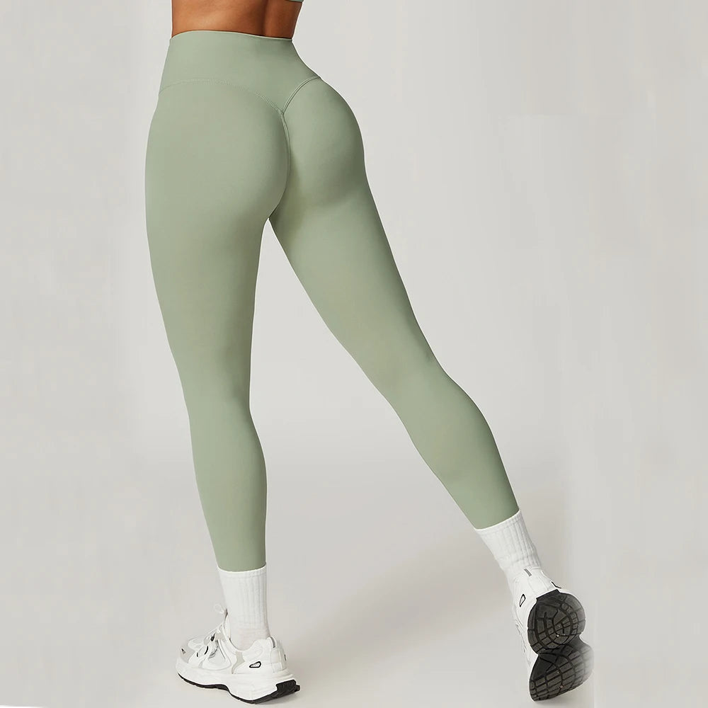 High-Waist Scrunch Butt Leggings