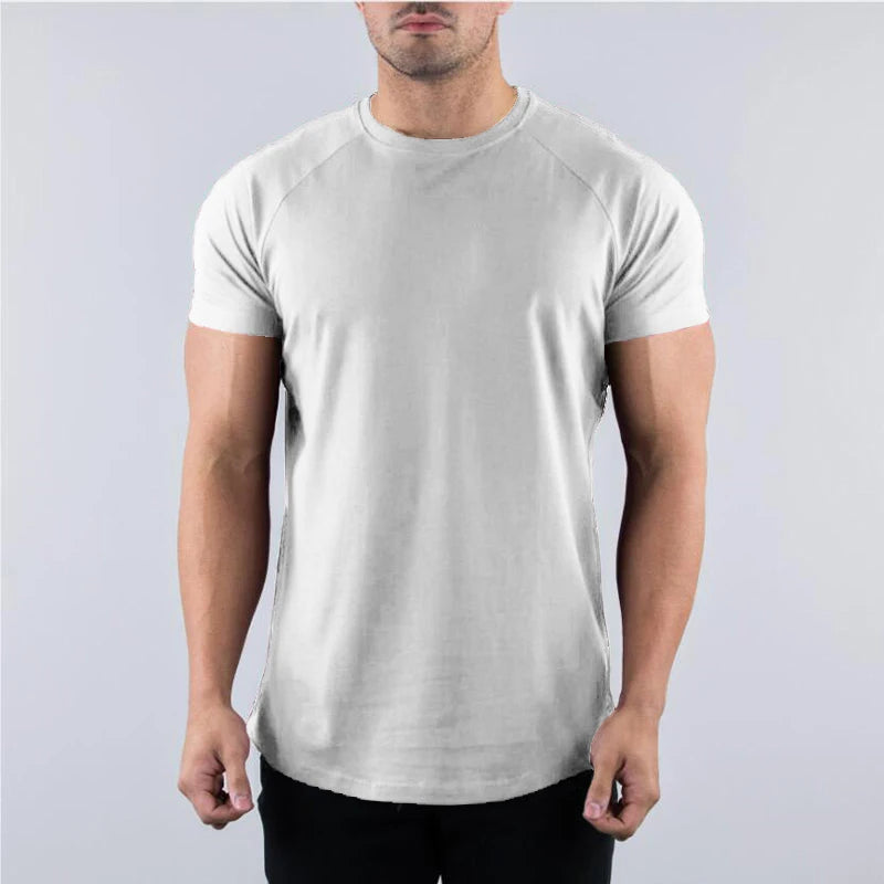 Slim-Fit Quick-Dry Gym T-Shirt
