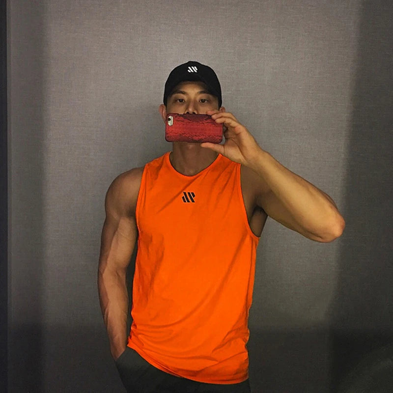 Quick-Dry Mesh Gym Vest