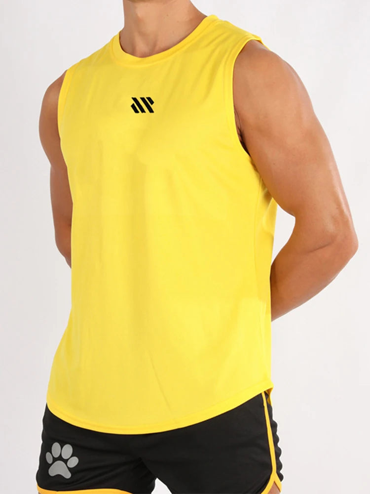 Quick-Dry Mesh Gym Vest