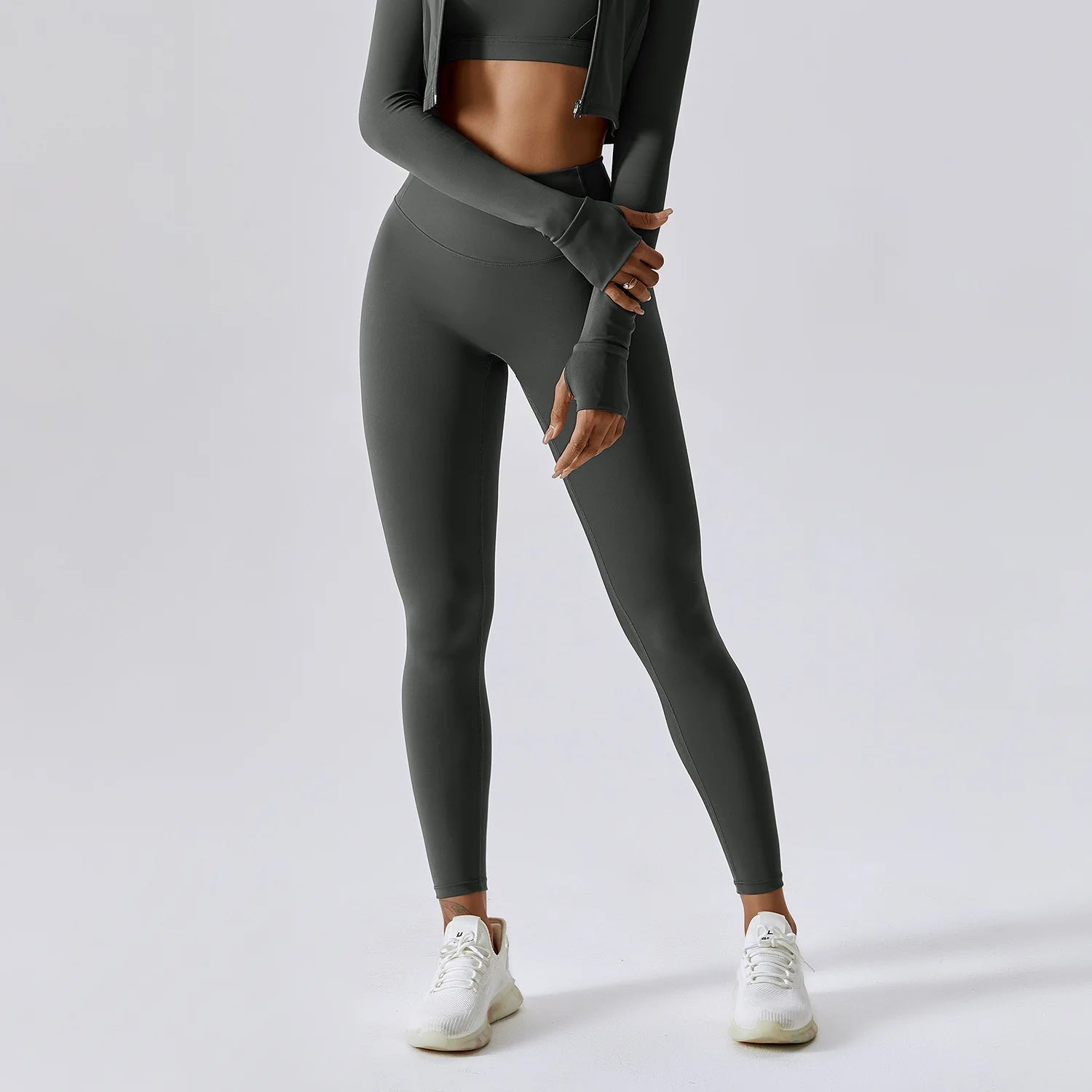 High-Waist Scrunch Butt Leggings
