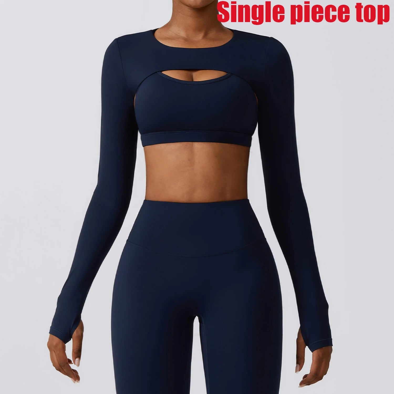 Long-Sleeve Yoga Top