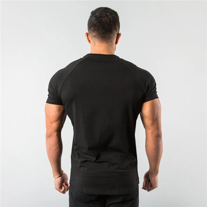 Slim-Fit Quick-Dry Gym T-Shirt