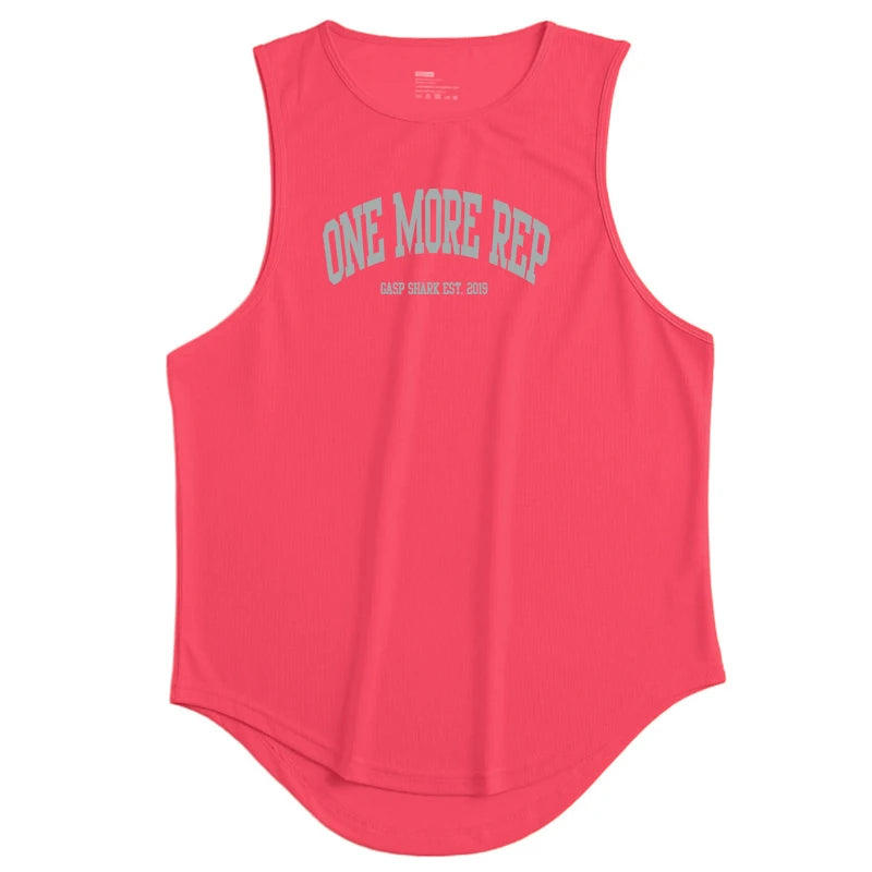 Mesh Muscle Tank for Summer Gym Training