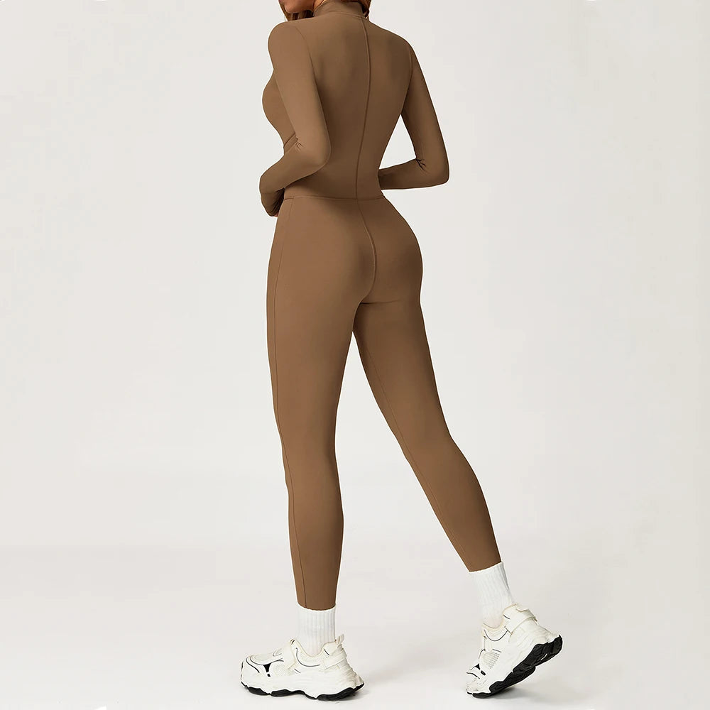 Velvet Yoga Jumpsuit Set