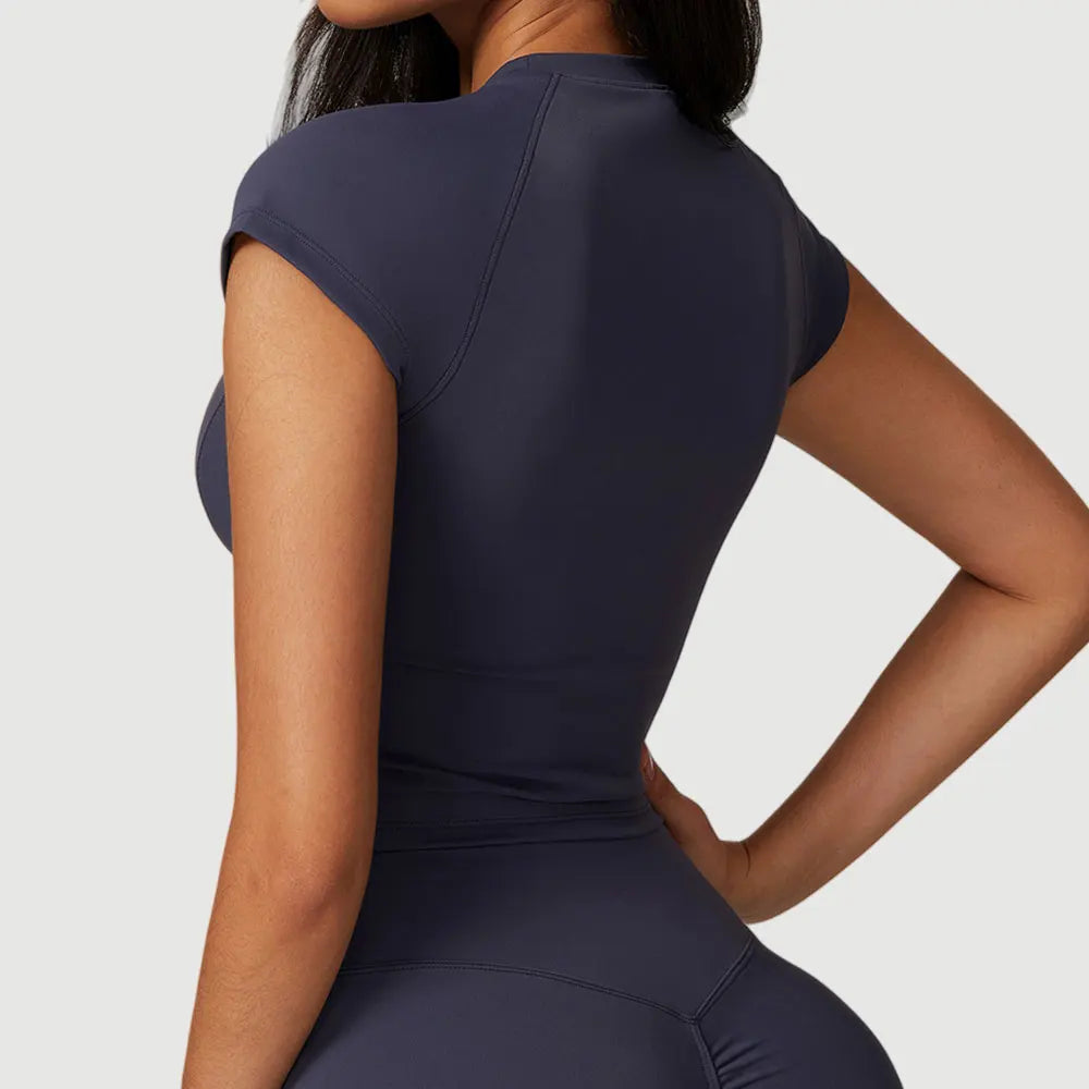 Short-Sleeve Yoga Top