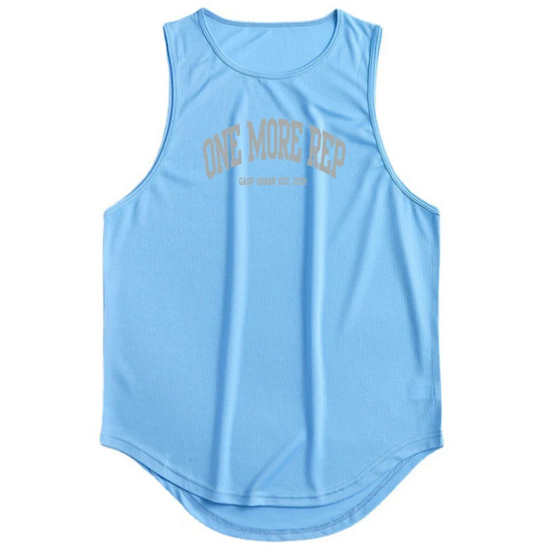 Mesh Muscle Tank for Summer Gym Training