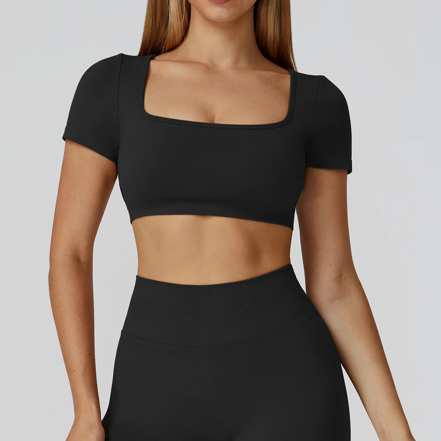 Seamless Backless Fitness Top