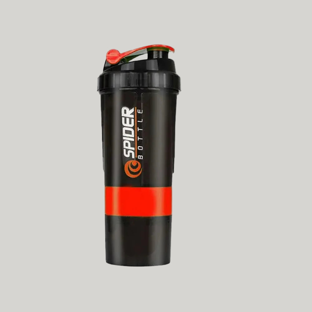 Three-Layer Protein Shaker Bottle