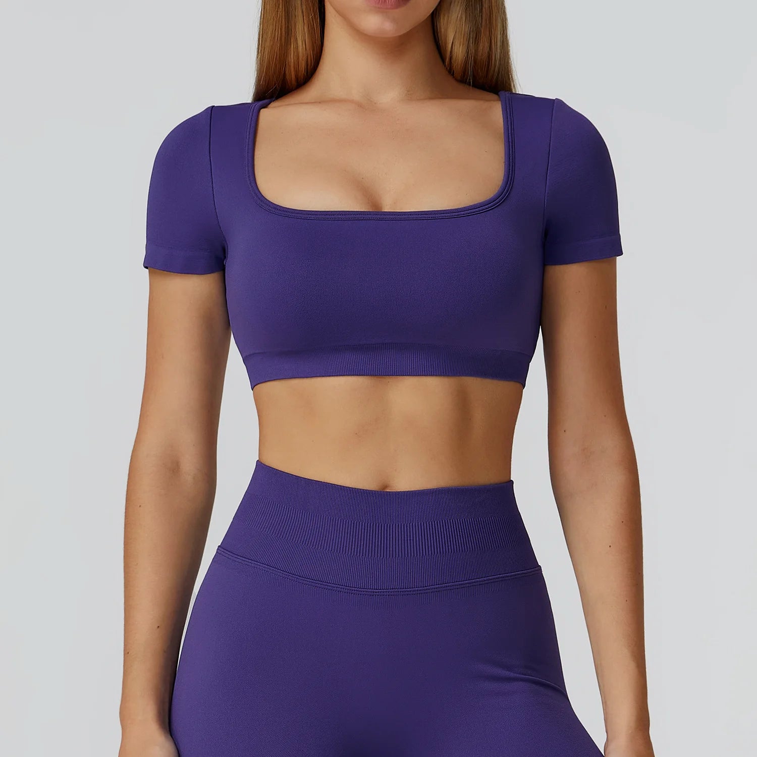 Seamless Backless Fitness Top